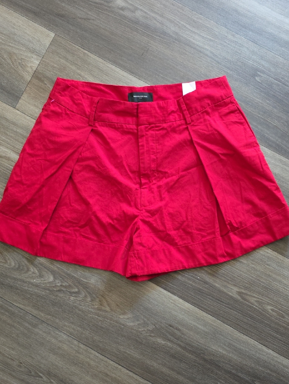 Banana Republic Red Women's Bermuda Shorts